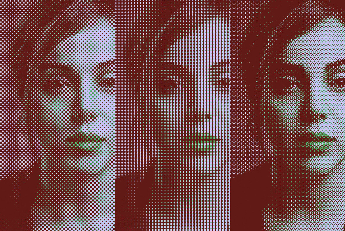 Halftone Photo Effect 6