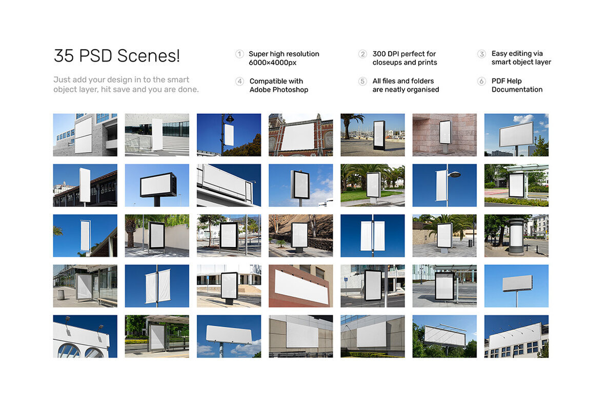 City Billboard Mockups   Citylight   Banner 3