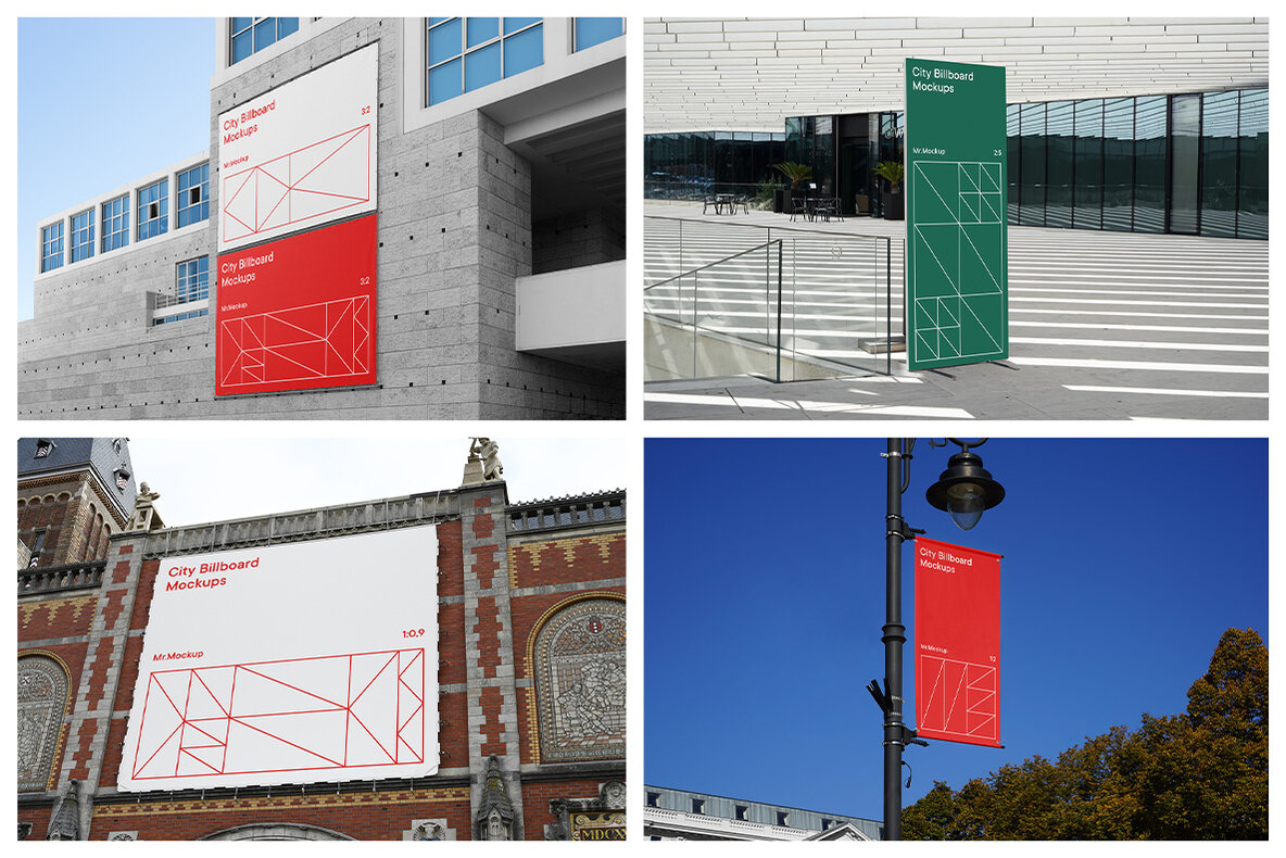 City Billboard Mockups   Citylight   Banner 5
