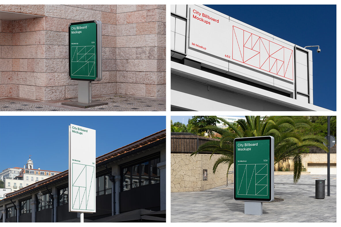 City Billboard Mockups   Citylight   Banner 7
