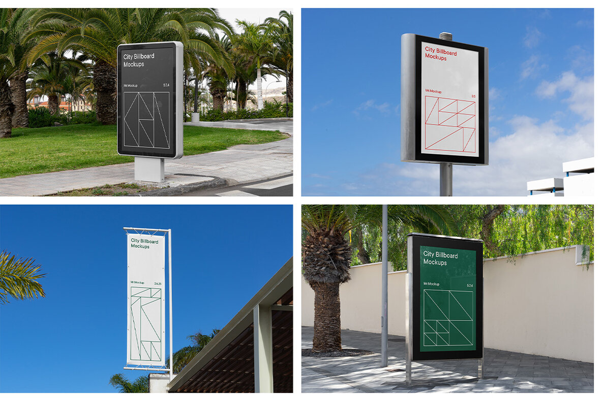 City Billboard Mockups   Citylight   Banner 9