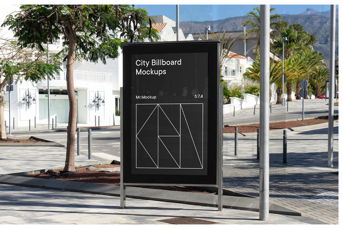 City Billboard Mockups   Citylight   Banner 10