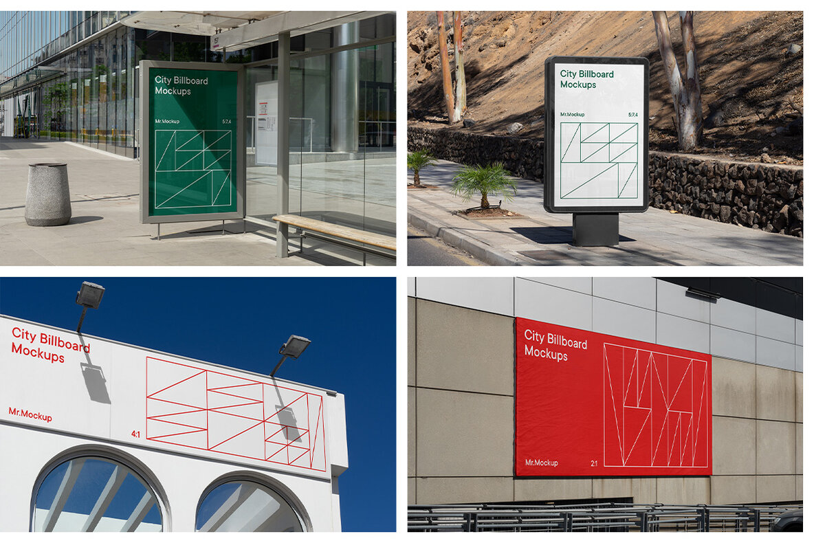 City Billboard Mockups   Citylight   Banner 14