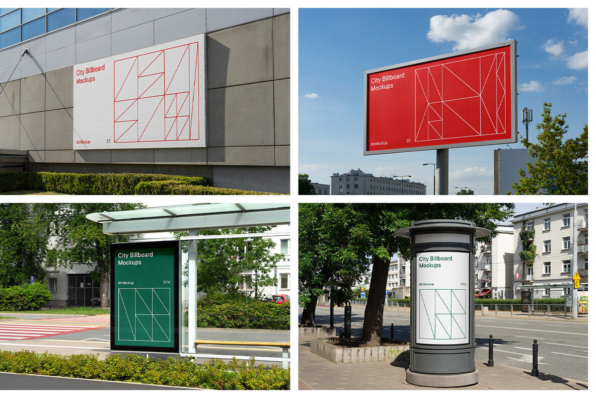 City Billboard Mockups   Citylight   Banner 16