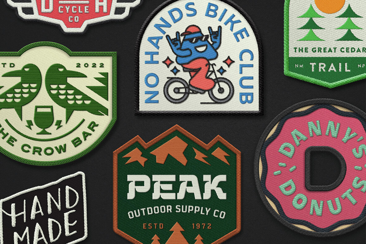 Custom Embroidery Patch mockup 2