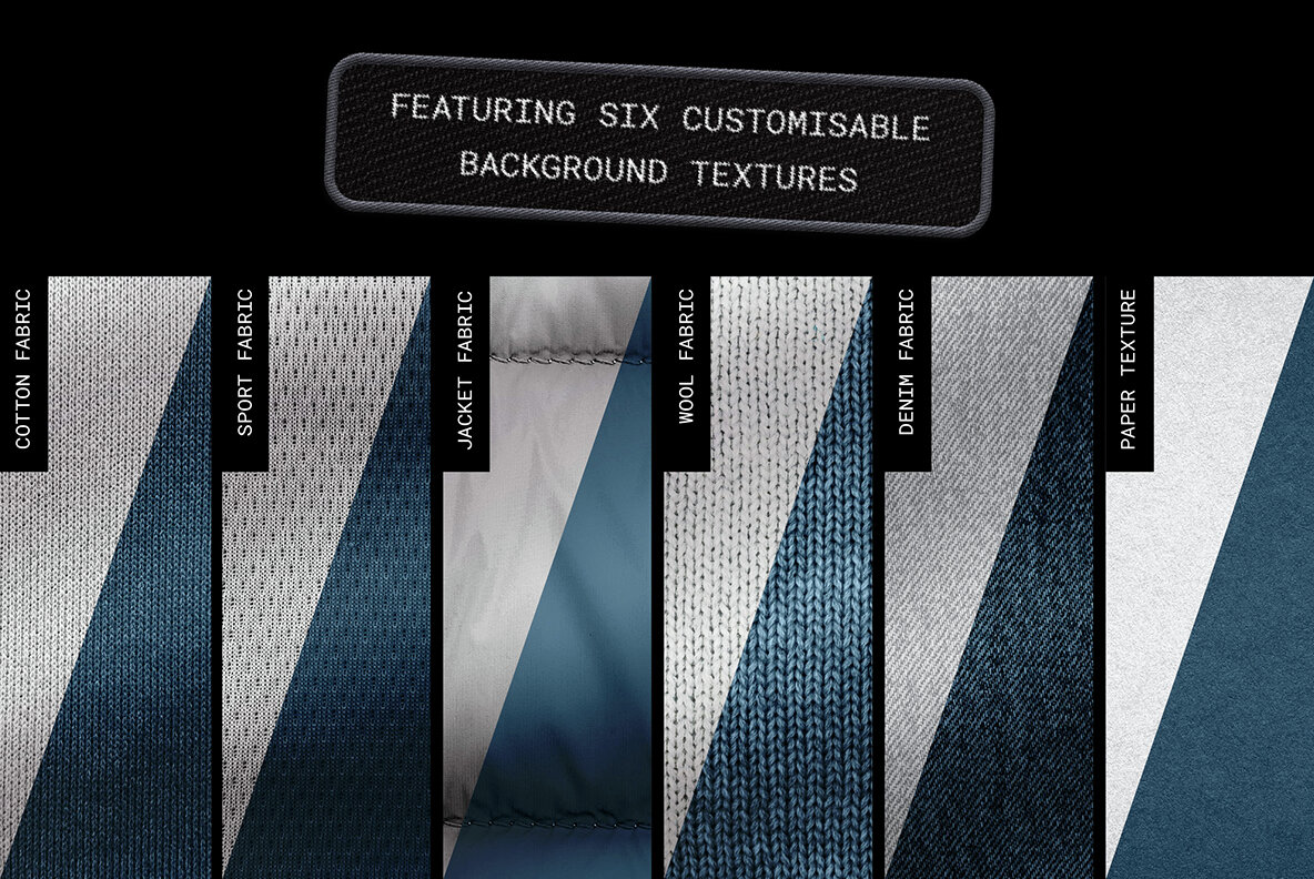 Custom Embroidery Patch mockup 9