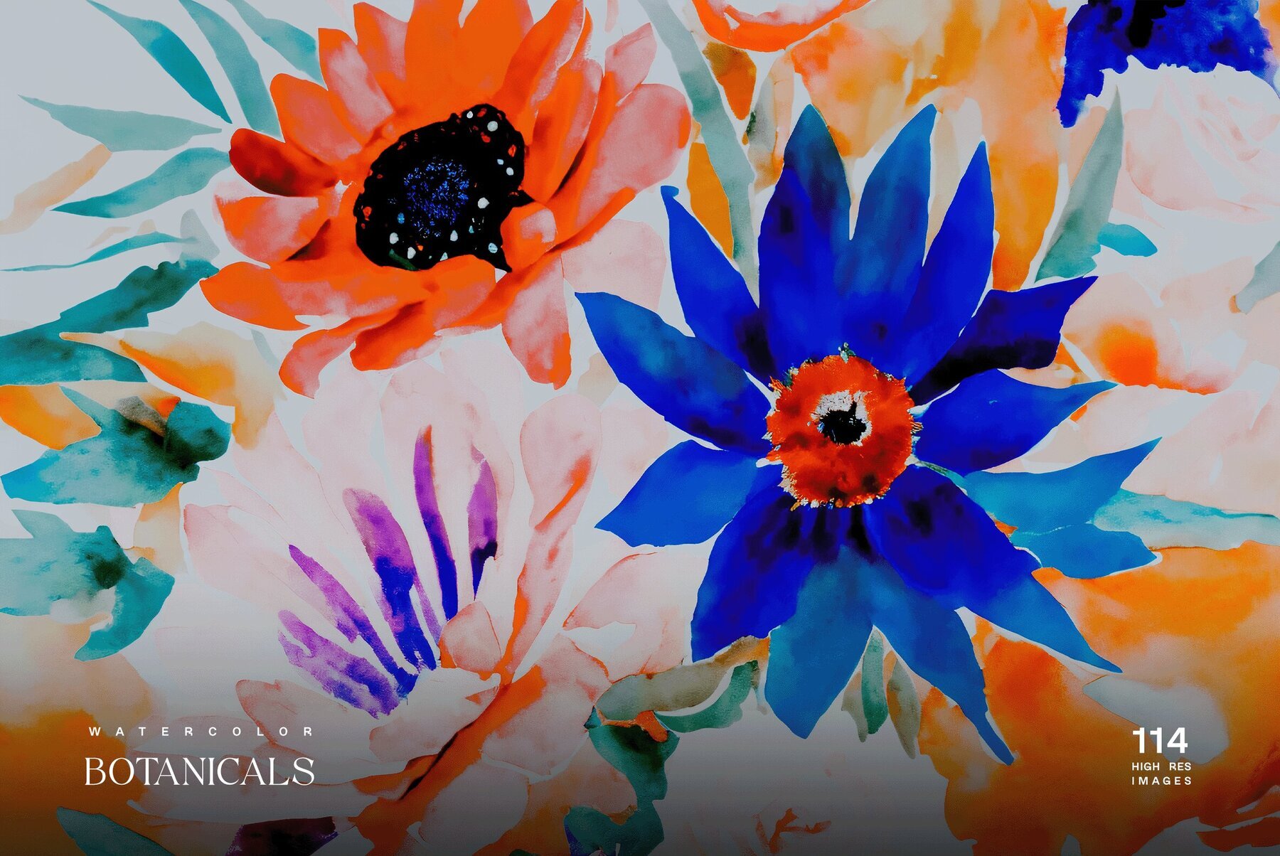 Watercolor Botanicals 2