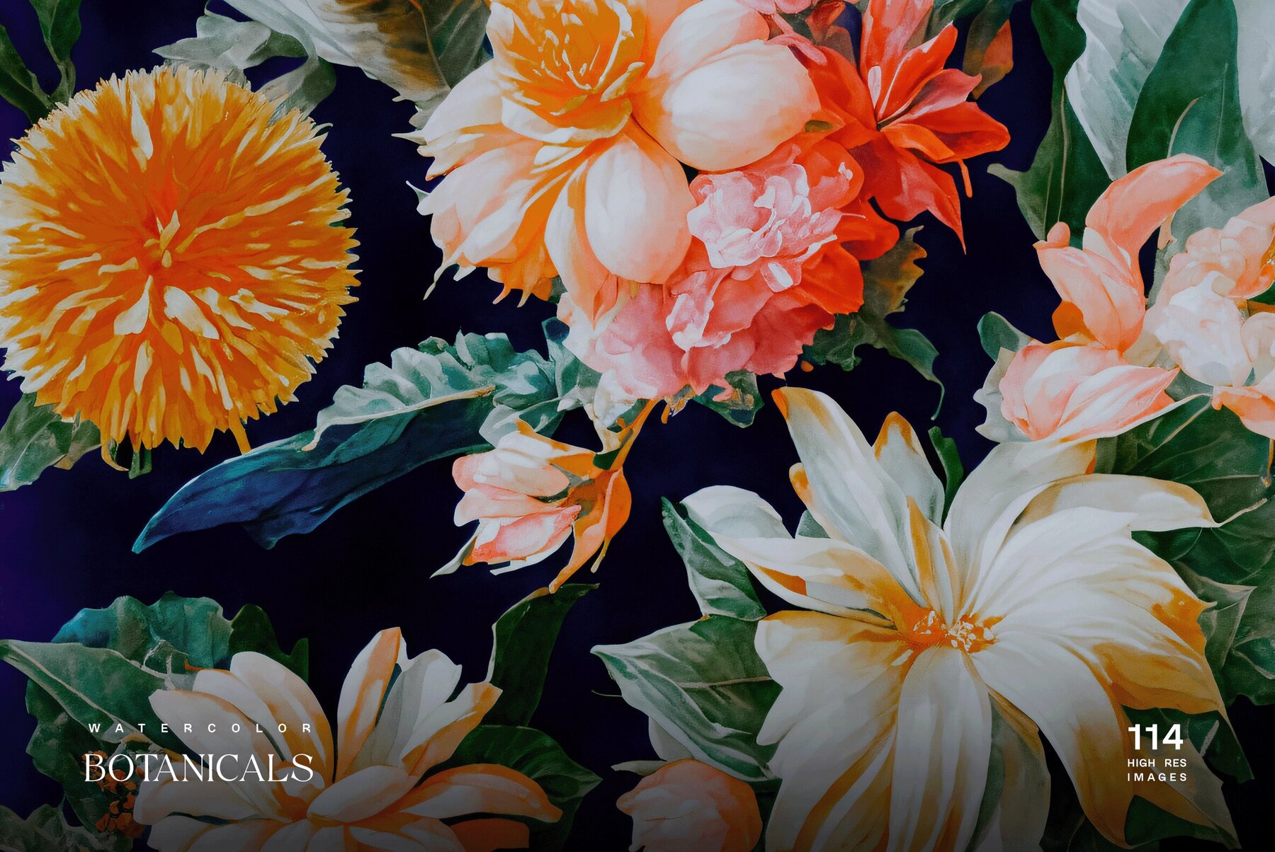 Watercolor Botanicals 12