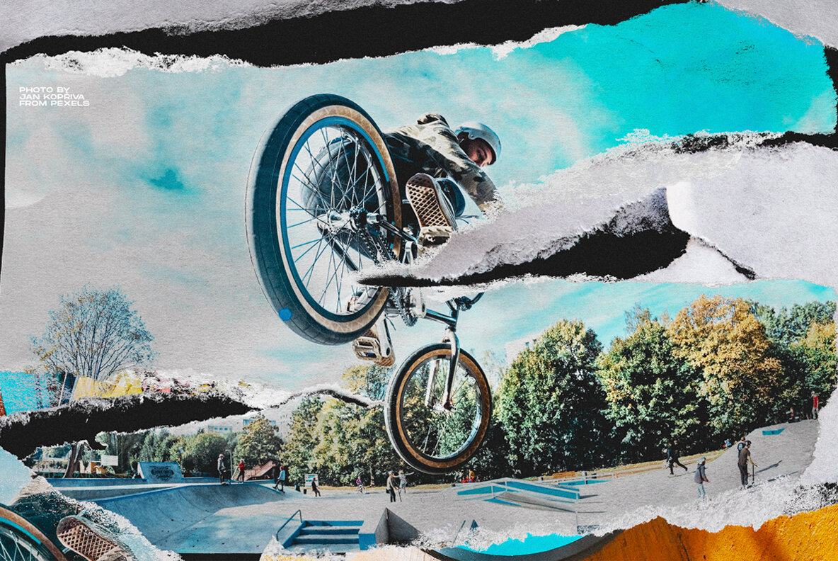 Torn Paper Edge Textures 4