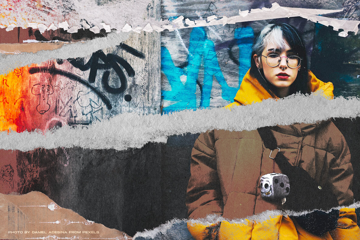 Torn Paper Edge Textures 8