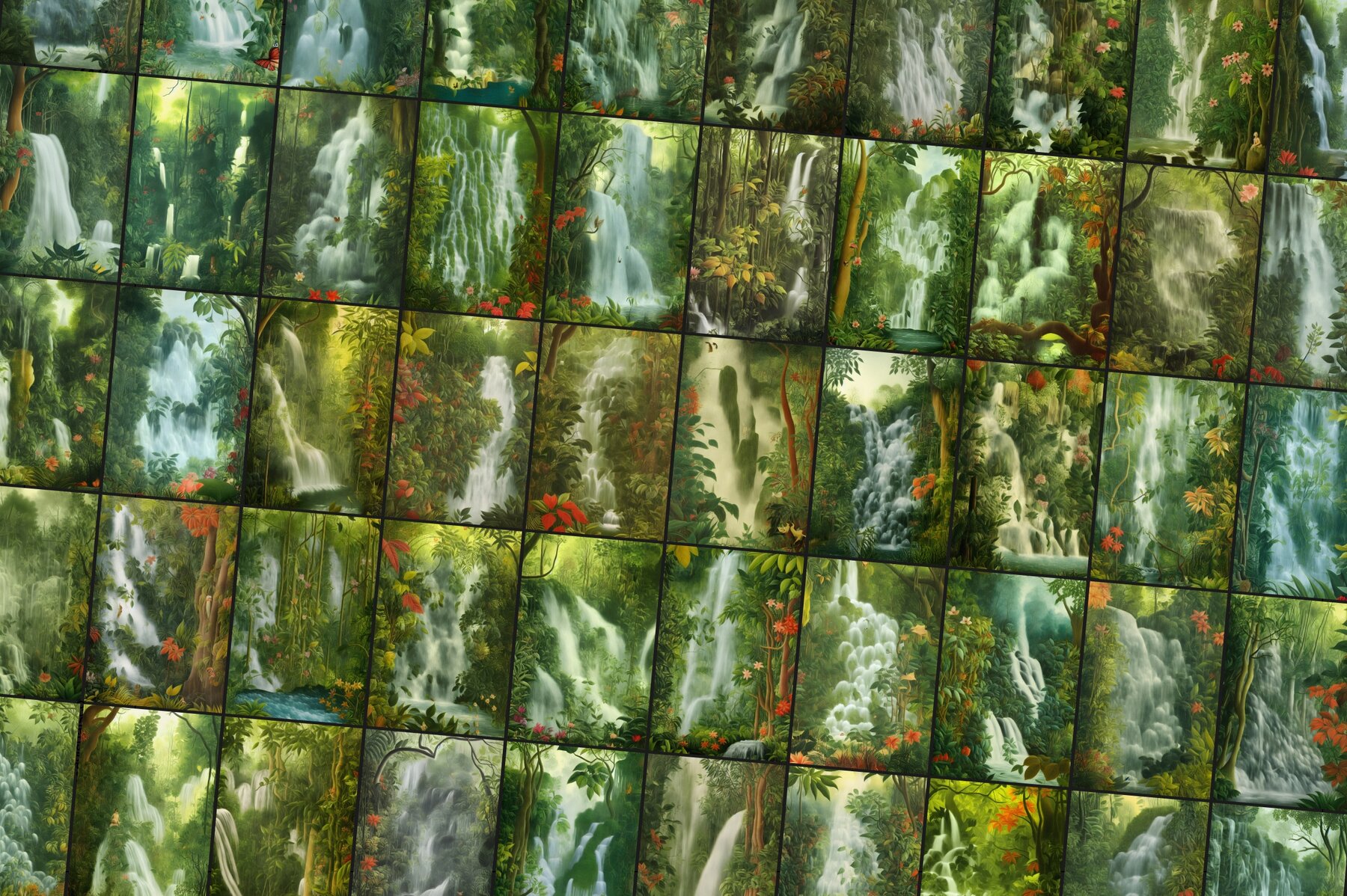 Rainforest Waterfalls Dream 9