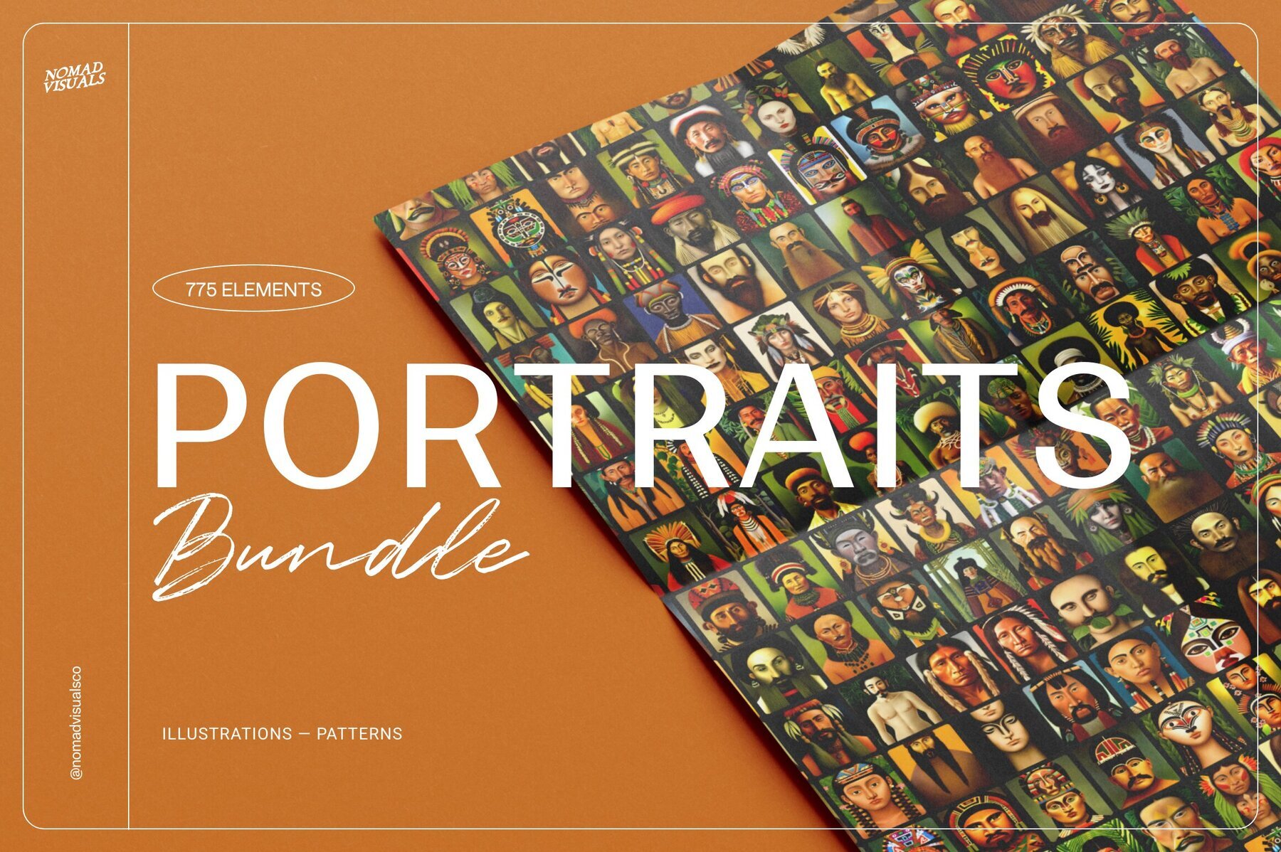 Portraits Illustrations Bundle 1