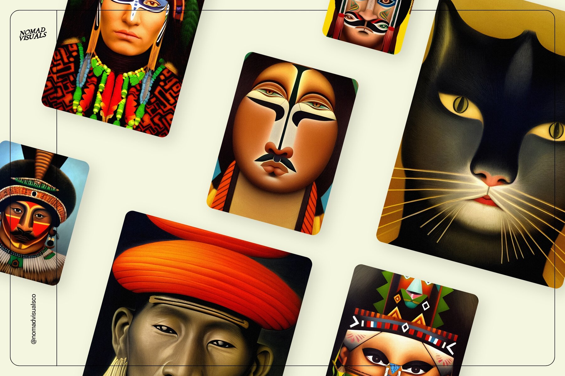 Portraits Illustrations Bundle 22