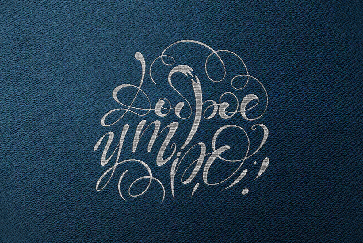 Stitching Embroidery Mockup 3