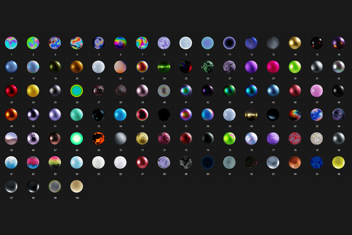 Magic Spheres   100 PNG shapes 5