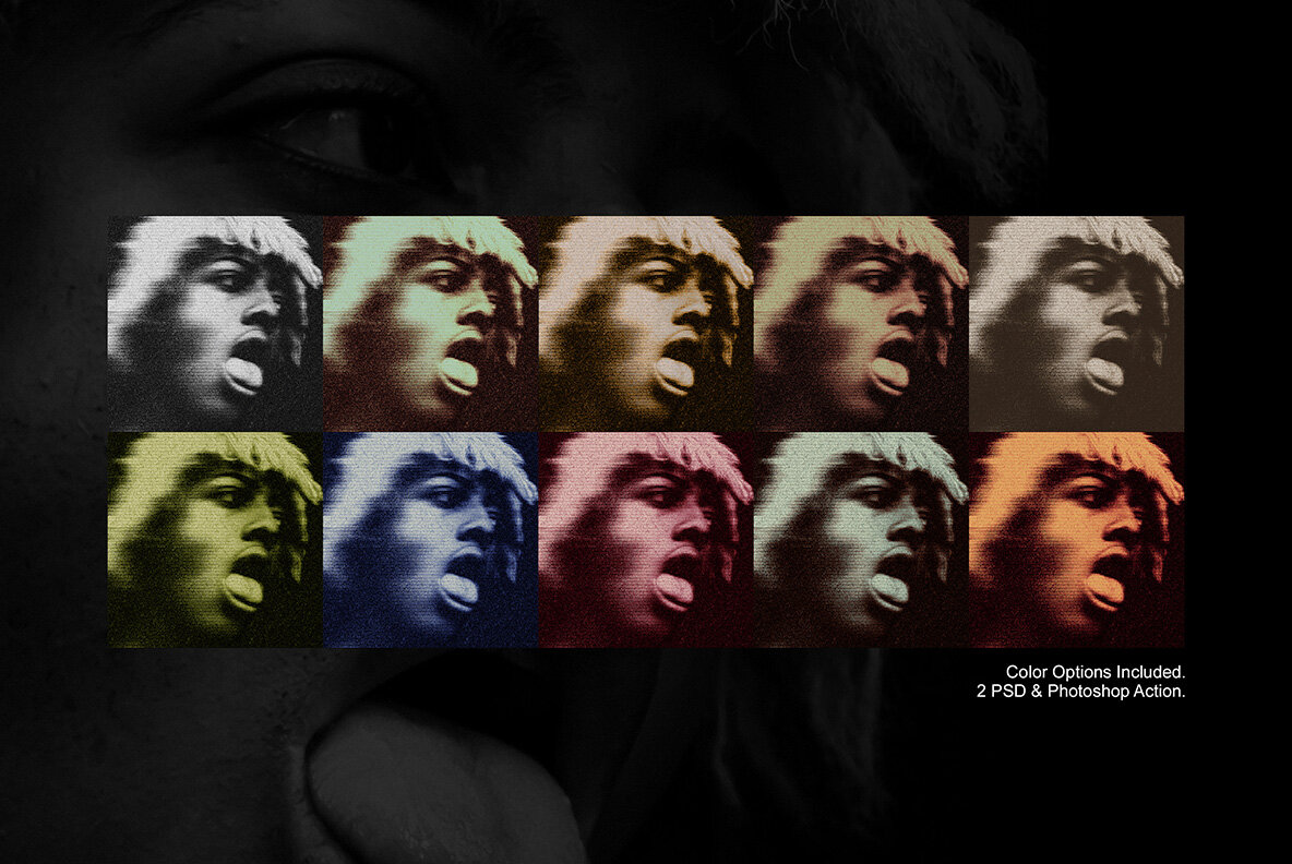 Smudged Gloomy Photoshop Kit 7