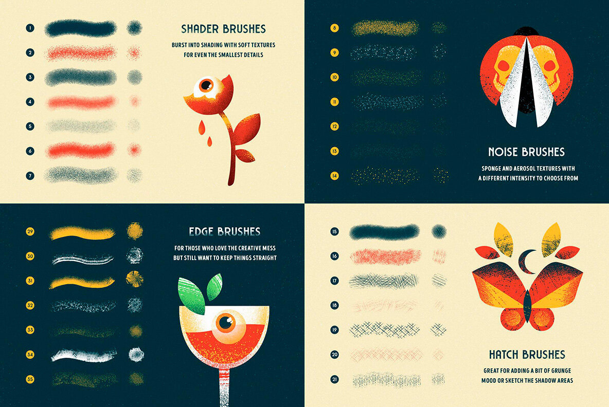 Photoshop Brushes Bundle 3