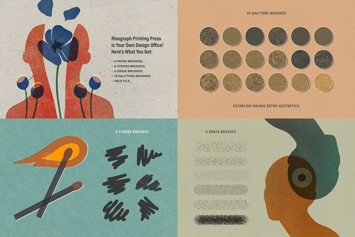 Photoshop Brushes Bundle 6