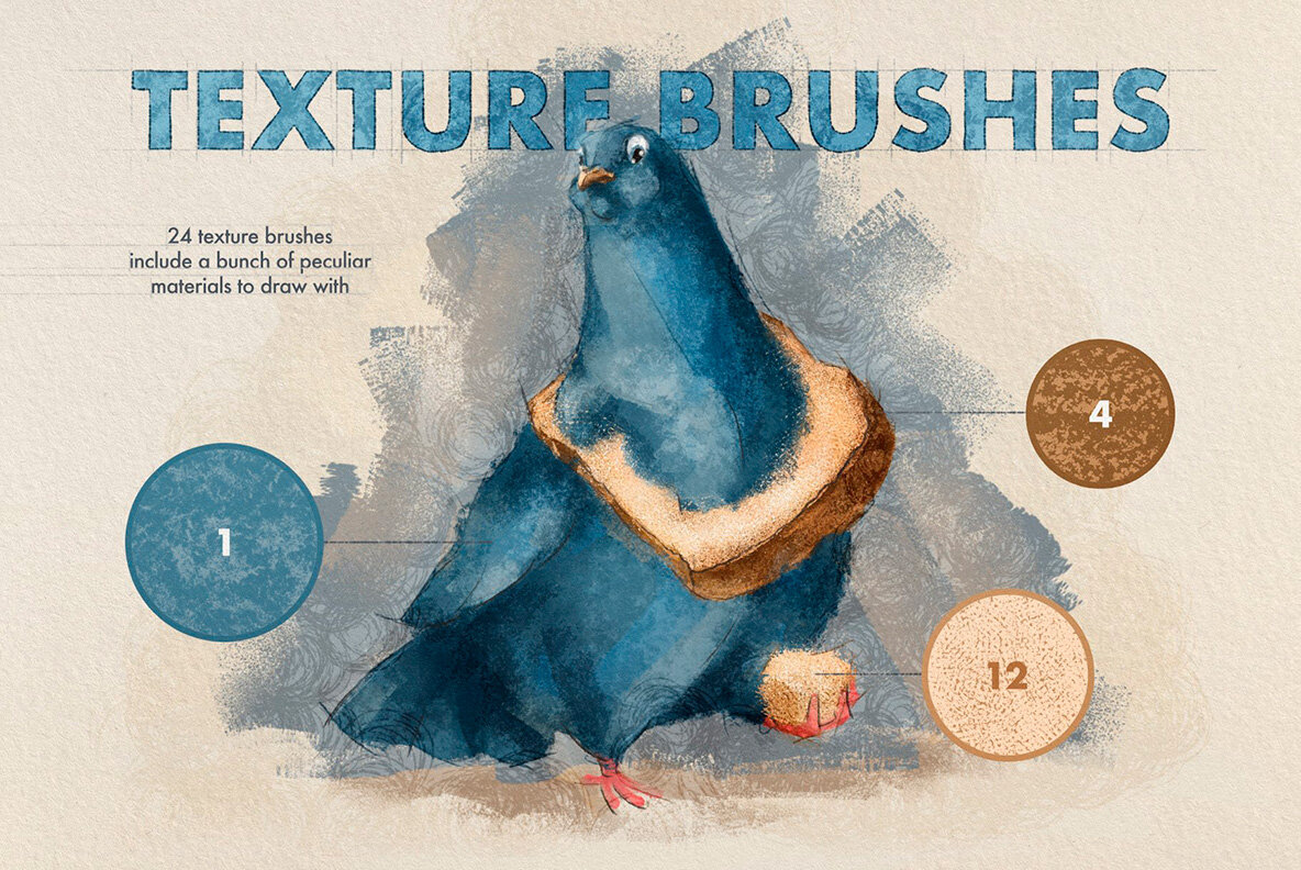 Photoshop Brushes Bundle 17