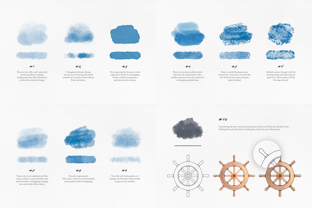 Photoshop Brushes Bundle 20