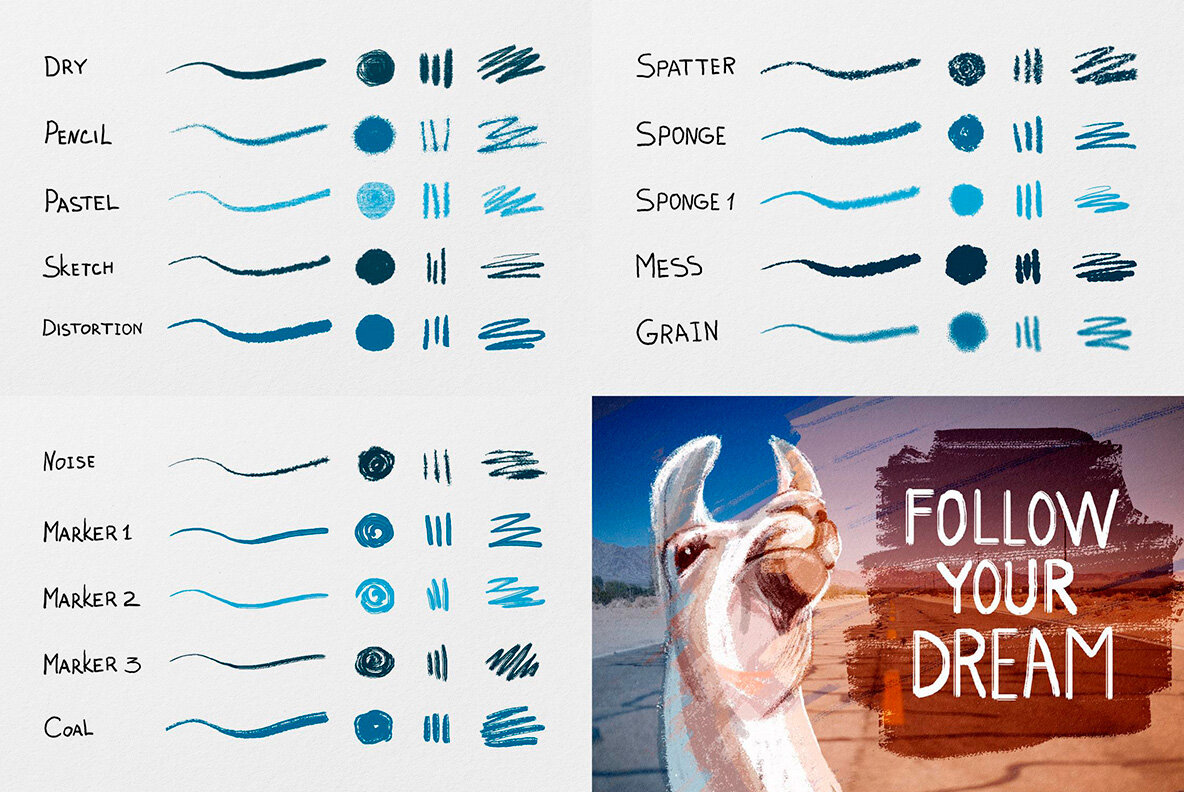 Photoshop Brushes Bundle 26