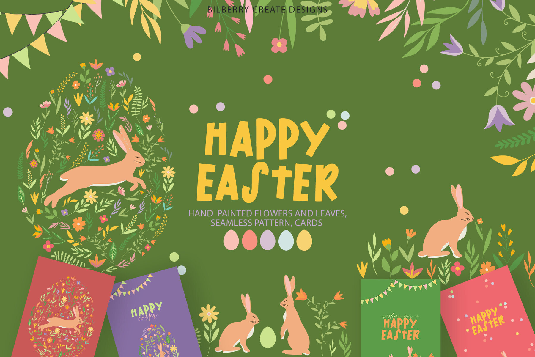 Happy Easter Art Set 1