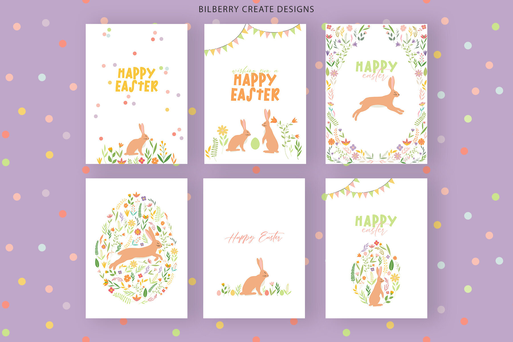Happy Easter Art Set 2