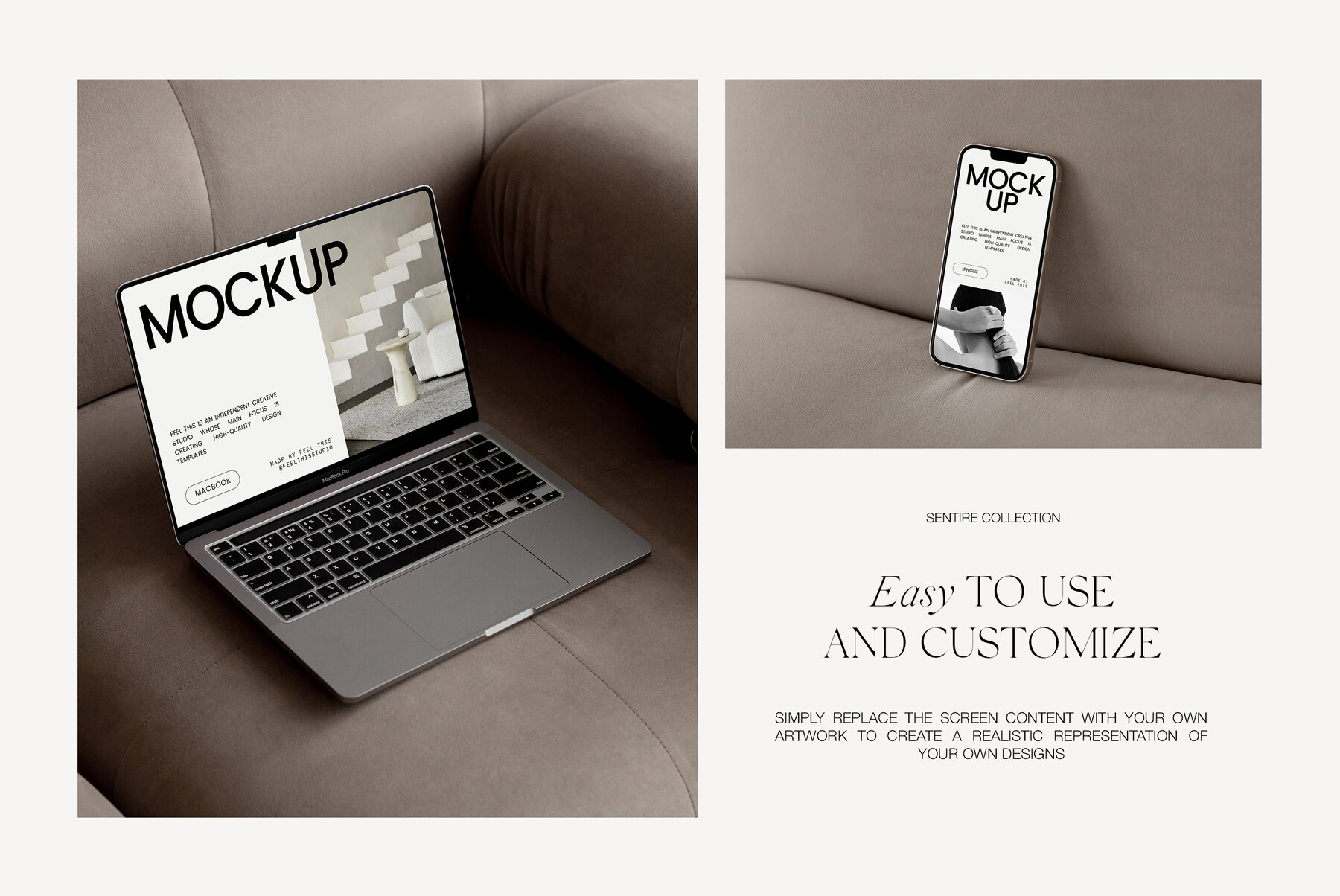 Apple Digital Devices Mockups Macbook Iphone Ipad for Photoshop 5