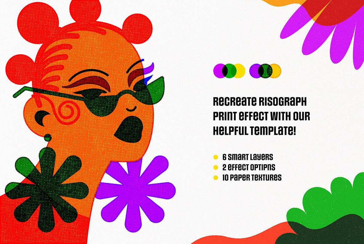 Weaving Machine Risograph Creator 2