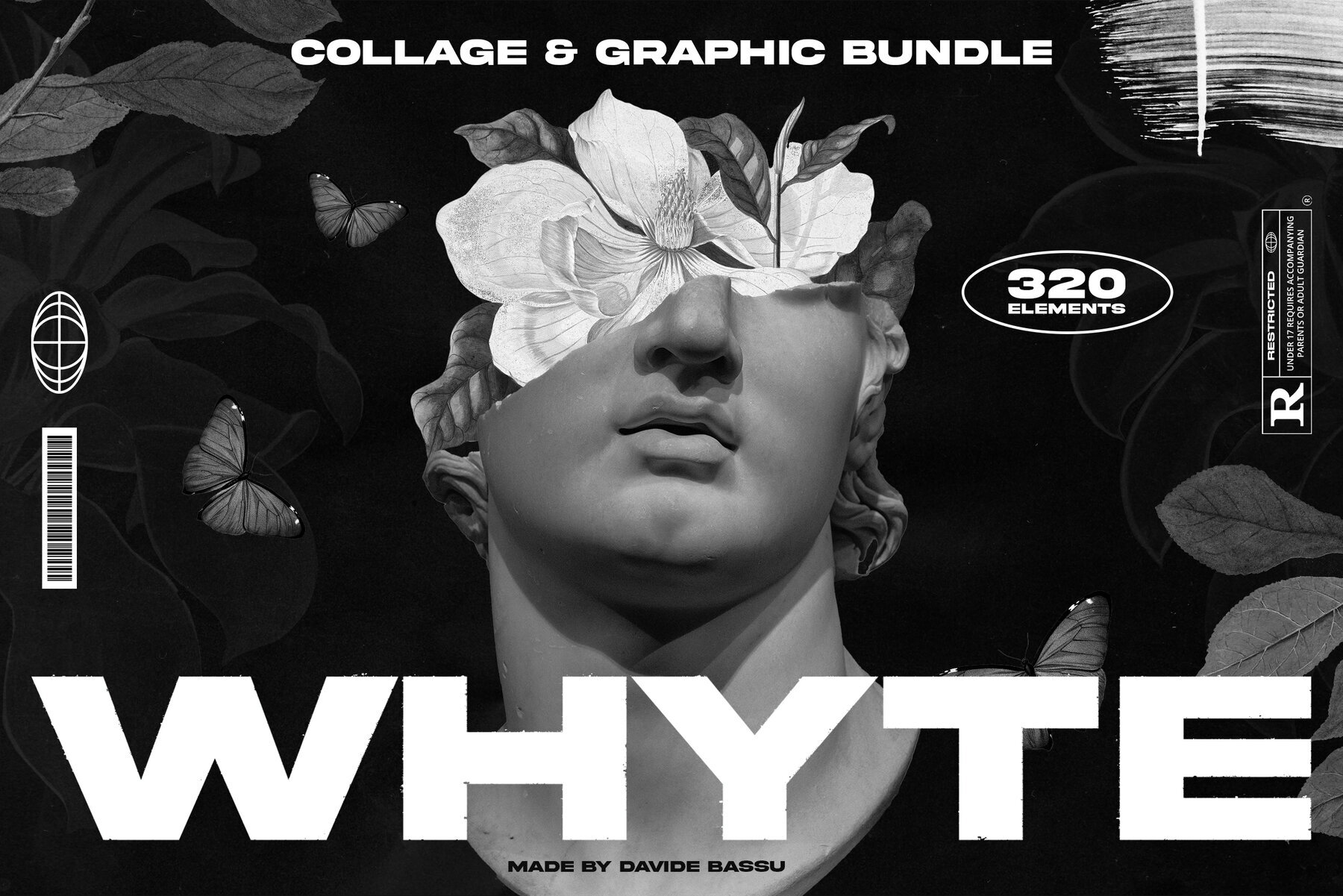WHYTE Collage and Graphic Bundle 1