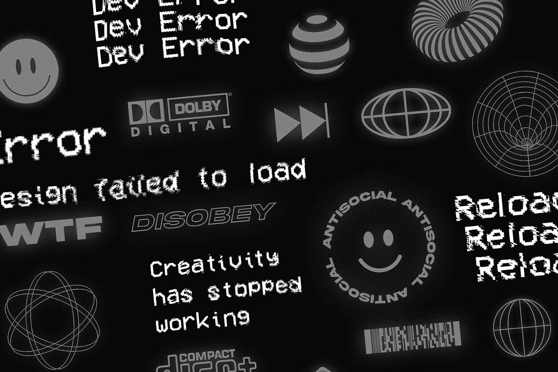 WHYTE Collage and Graphic Bundle 16