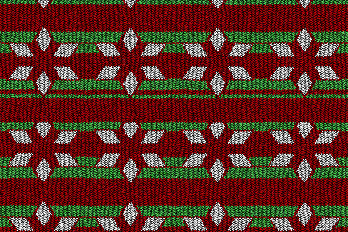 Christmas Knitted Backgrounds 5