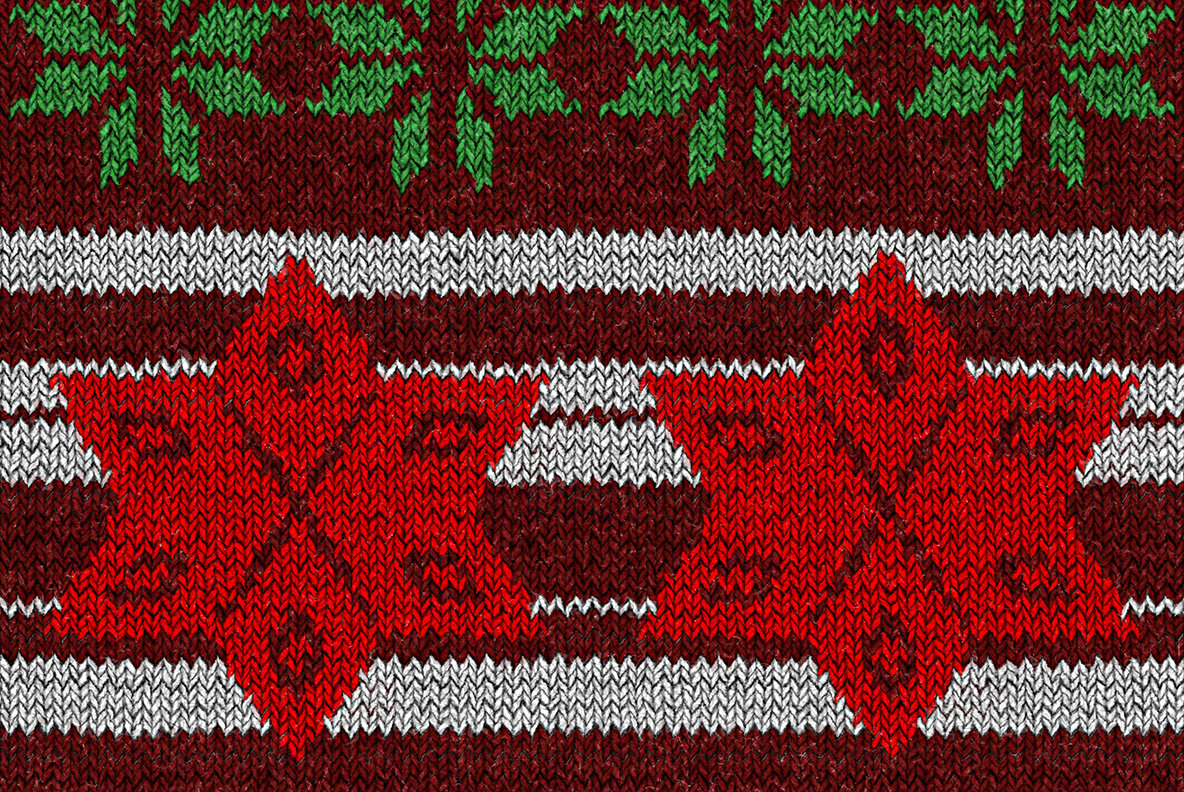 Christmas Knitted Backgrounds 7