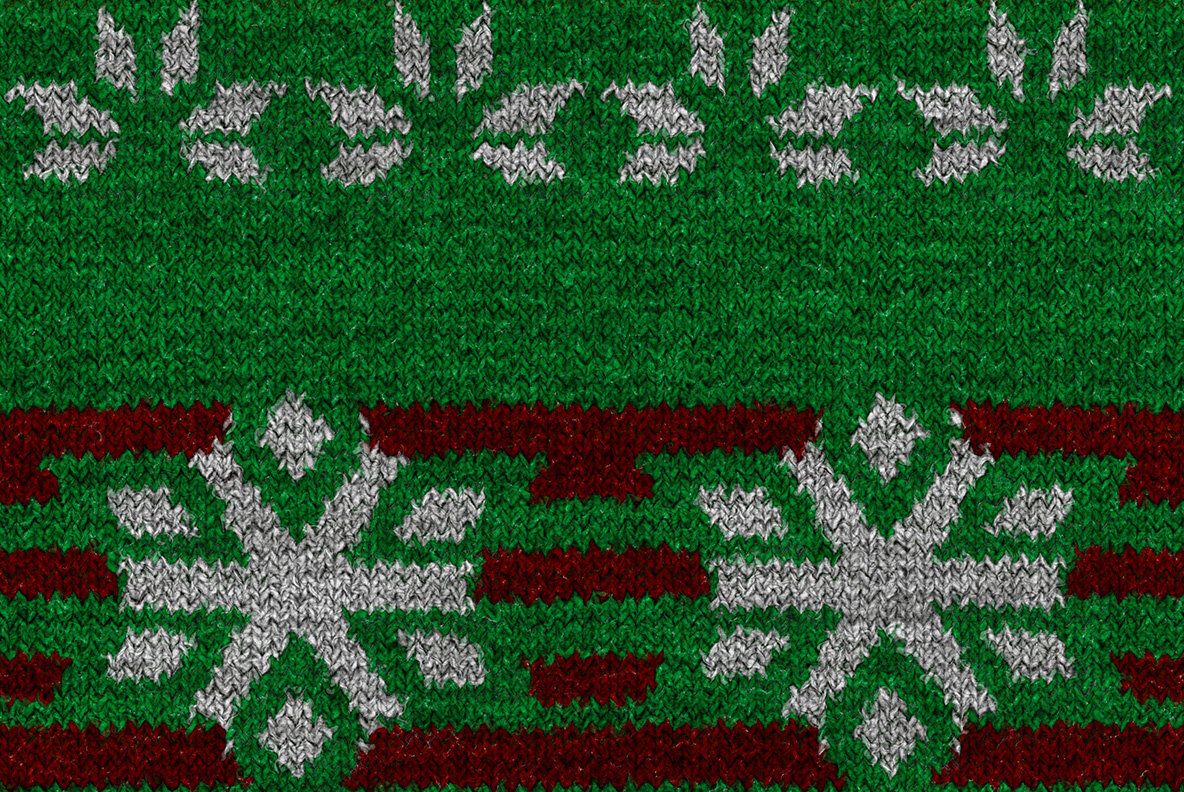 Christmas Knitted Backgrounds 9