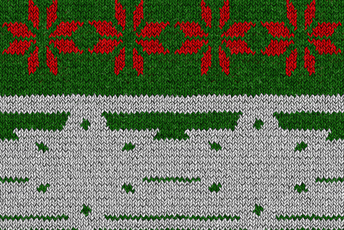 Christmas Knitted Backgrounds 10