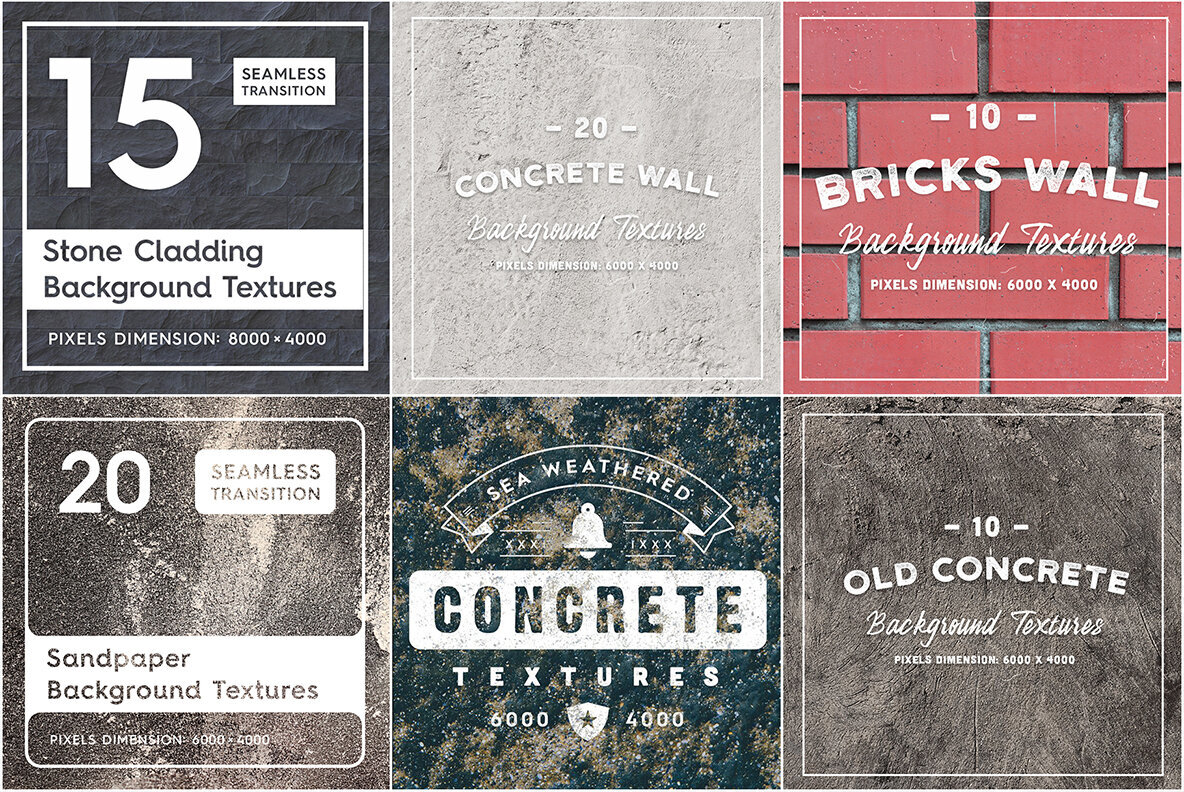 Stone Background Textures Bundle Vol 1   Photo Edition 2
