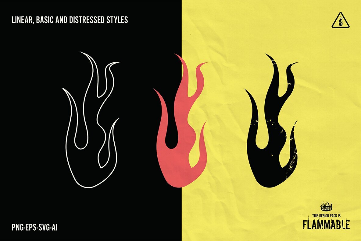 Flammable Design Pack 4