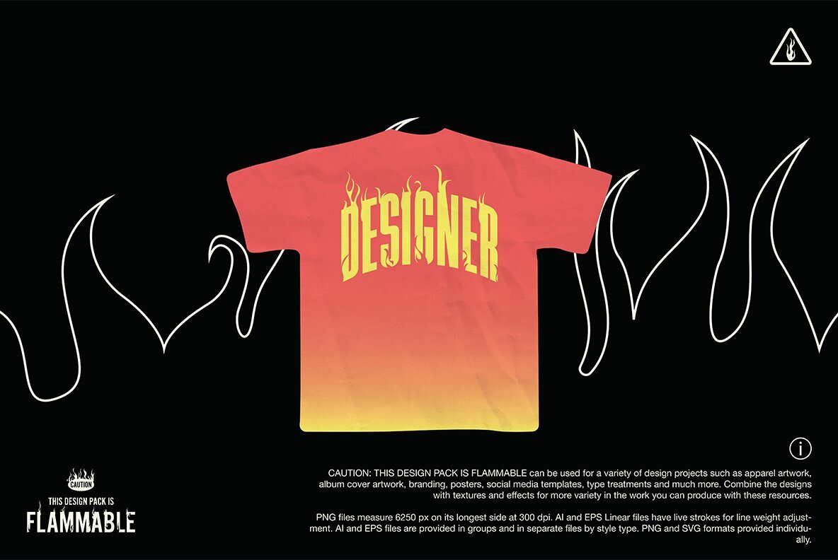 Flammable Design Pack 5