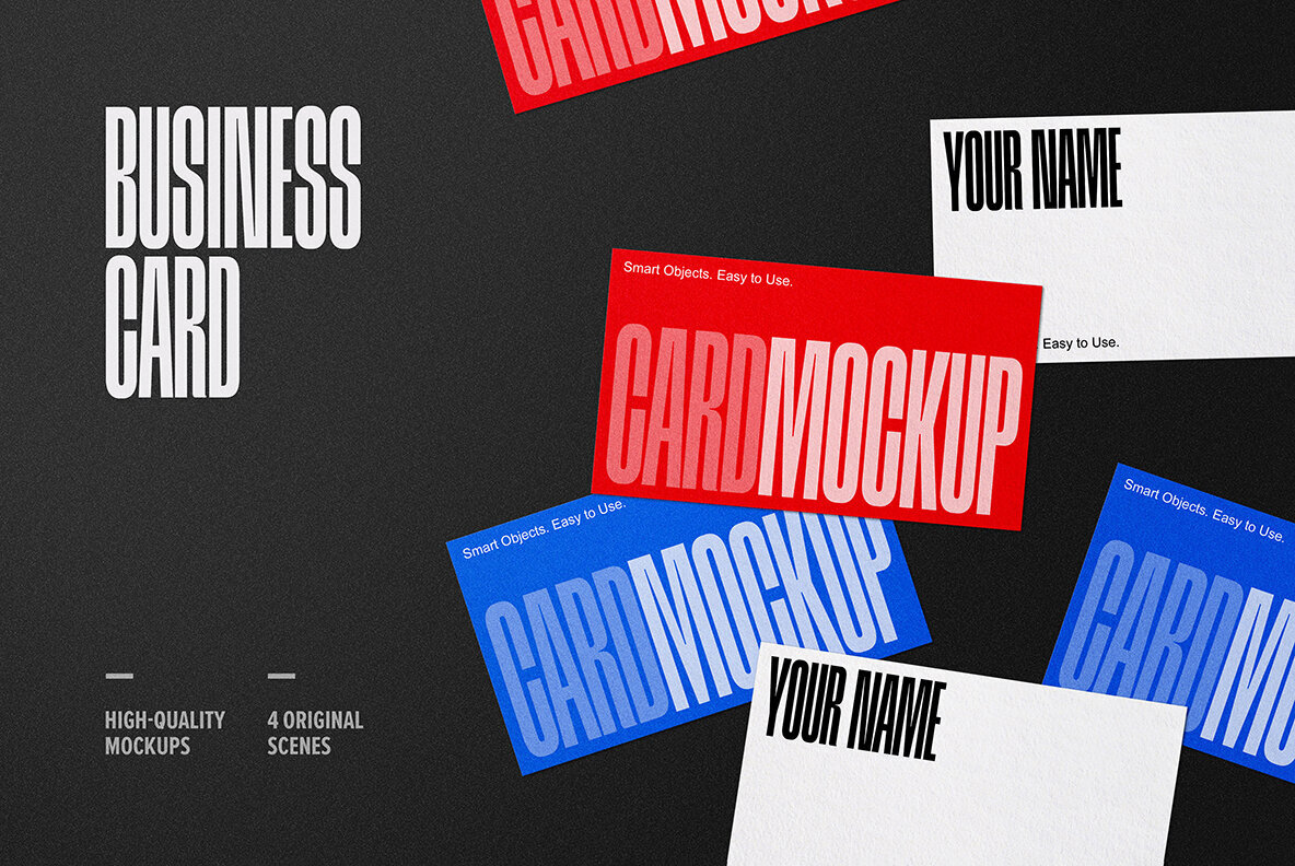 Business Card Mockups 1