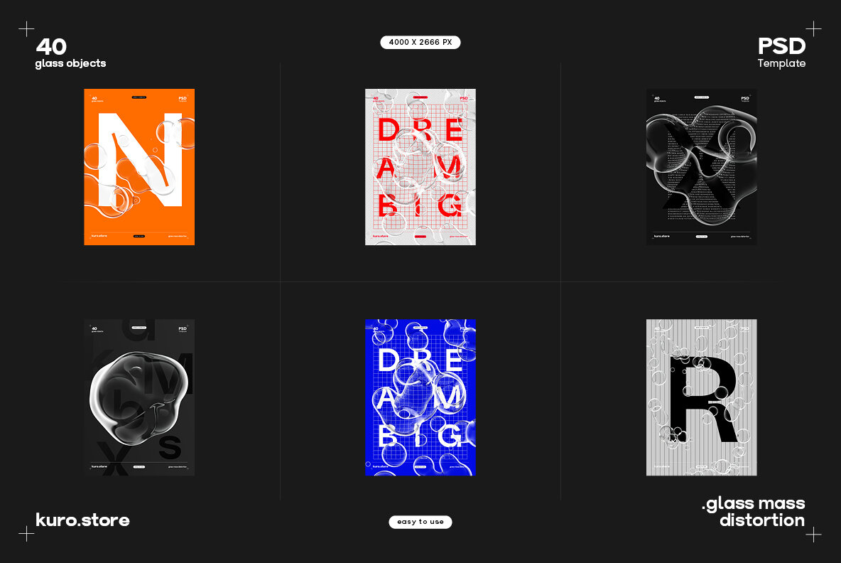 Glass Mass Distortion 6