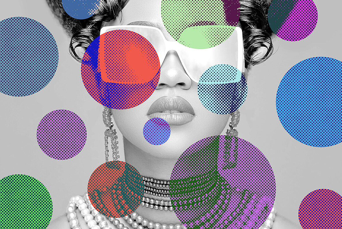 Classic Halftone Photoshop Action 8