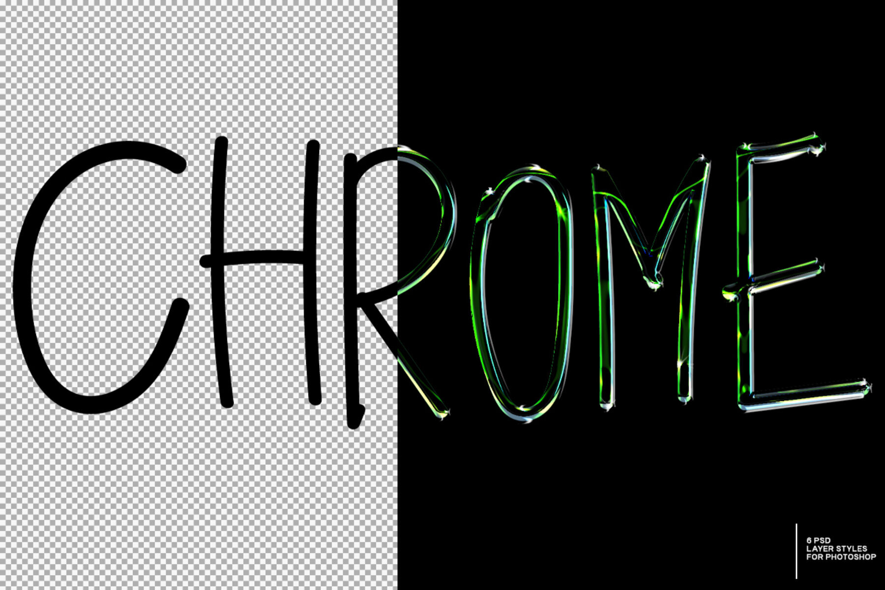 Chrome Text Effect 05 3