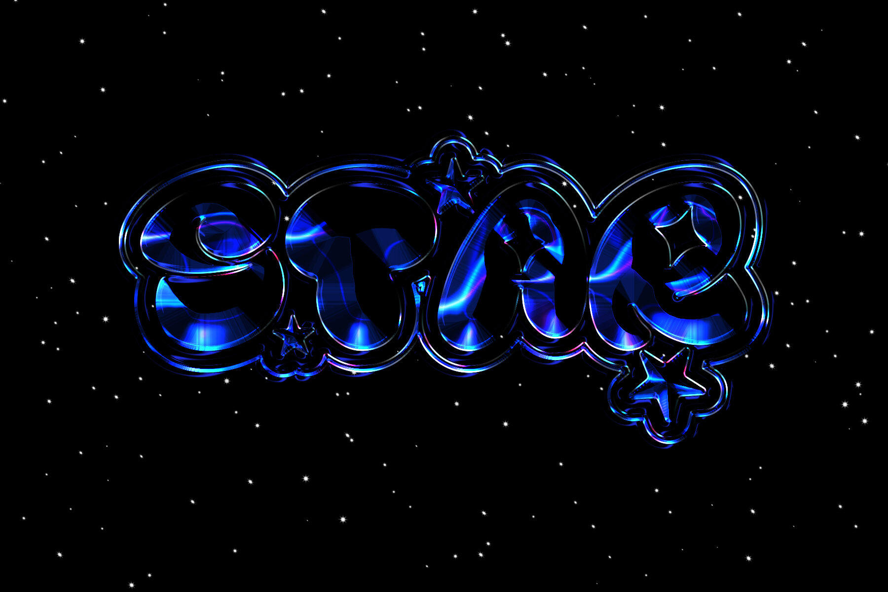 Chrome Text Effect 05 8