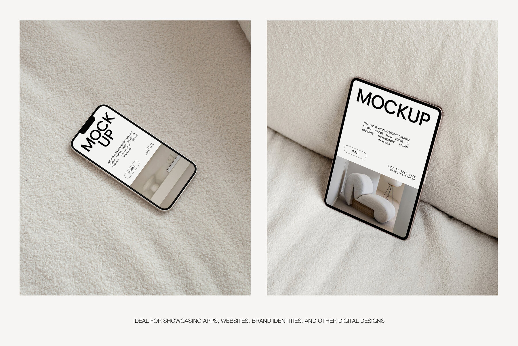 Apple Digital Devices Mockups Macbook Iphone Ipad for Photoshop 4