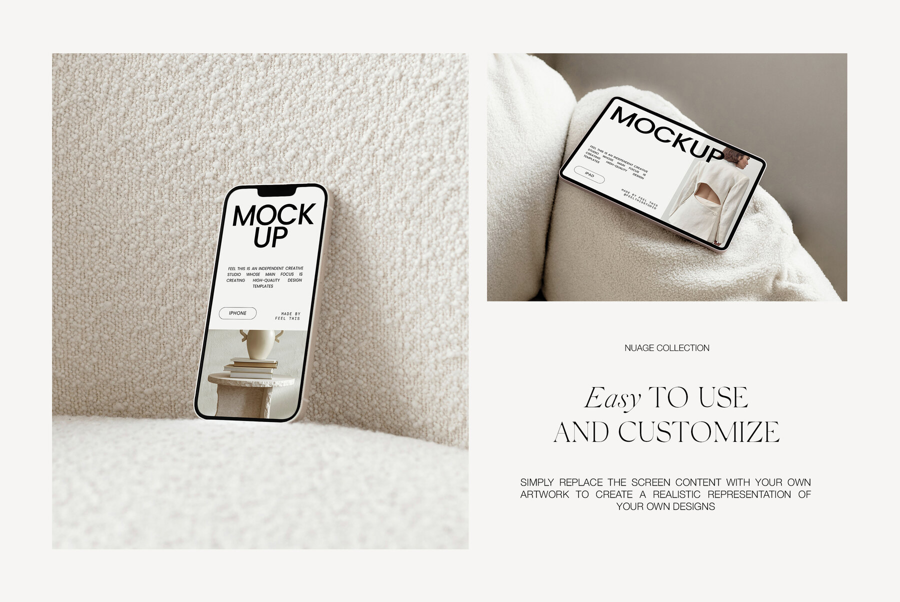 Apple Digital Devices Mockups Macbook Iphone Ipad for Photoshop 5