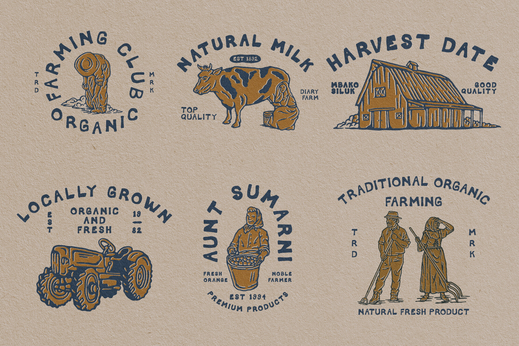 Farm Vintage Illustration 2