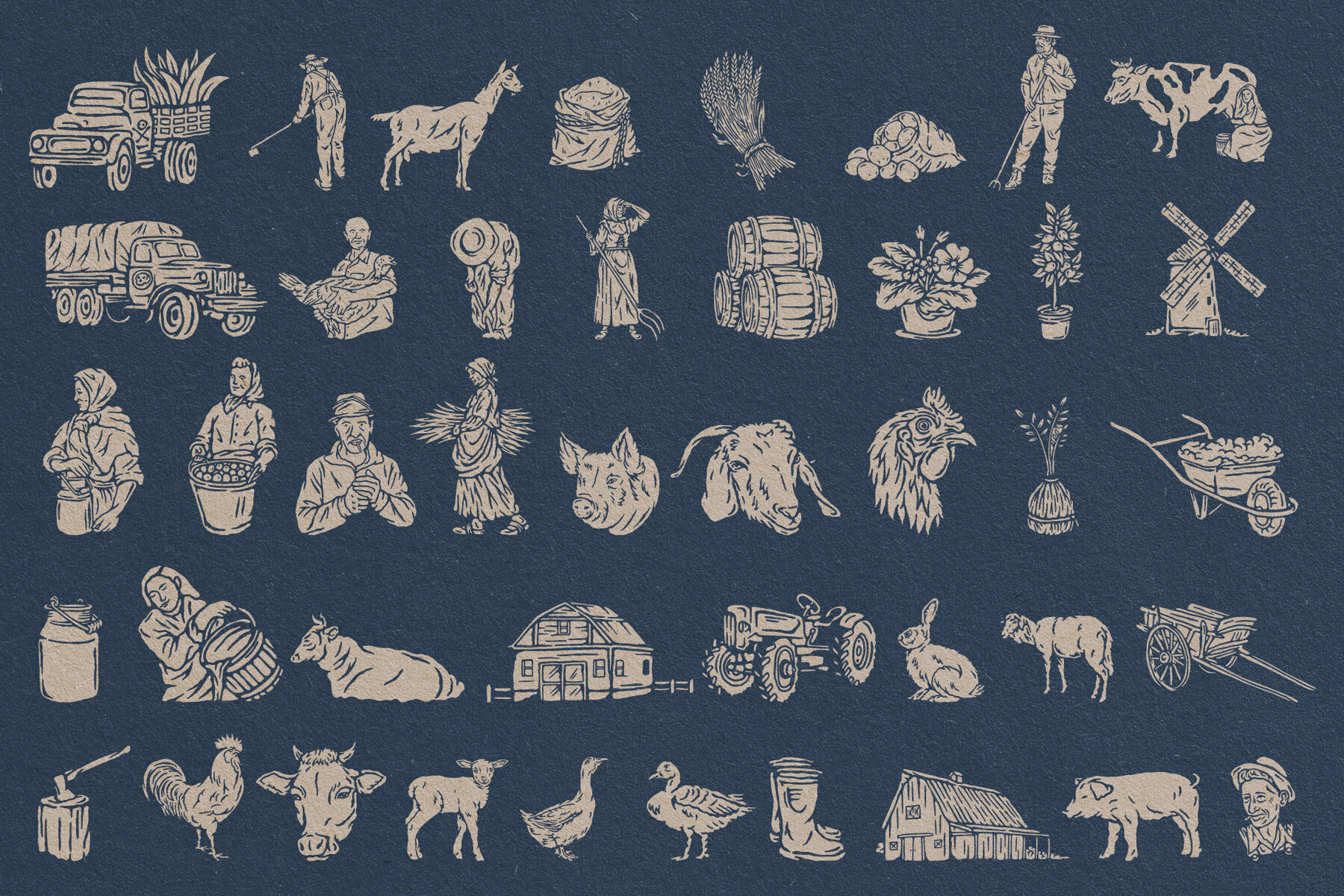 Farm Vintage Illustration 3