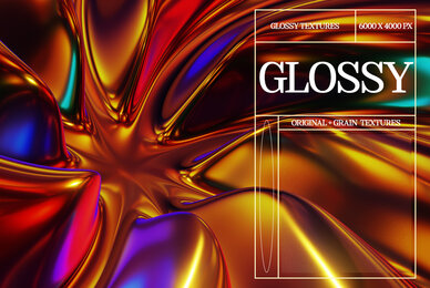 Glossy Gradients   Abstract textures