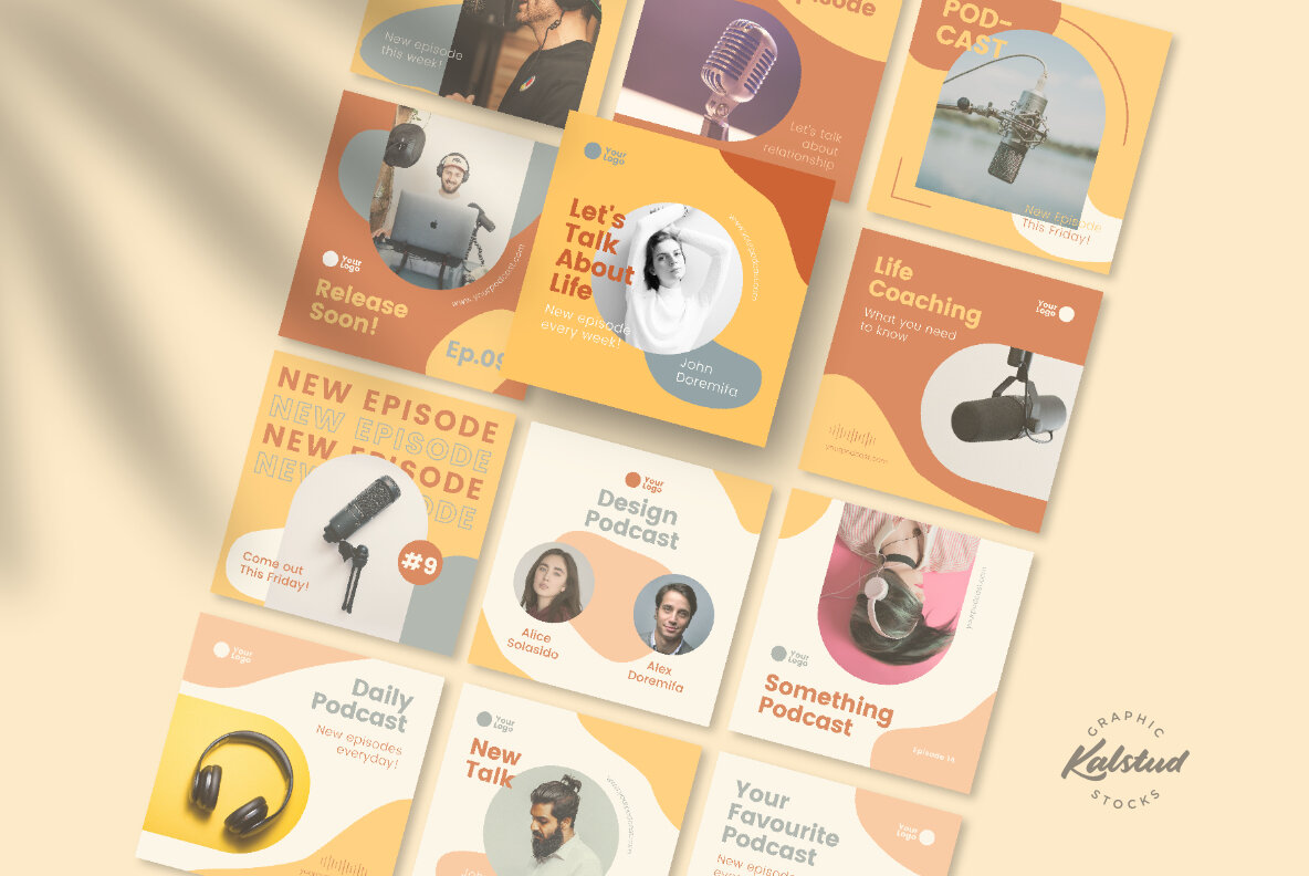 RADIO   Podcast Instagram Template 4