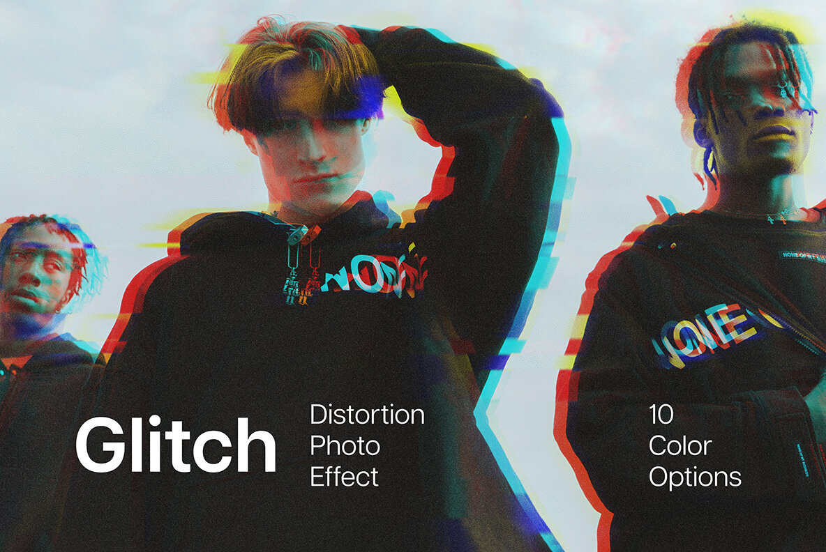 Brisk Glitch Photo Effect 1